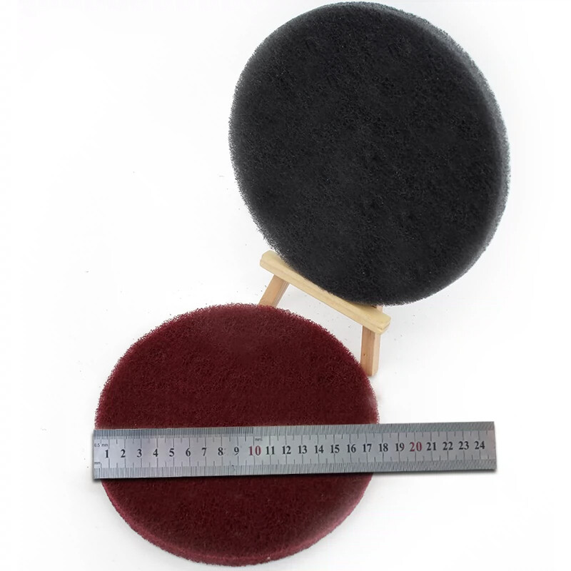 7 Inch 175mm Round Flocking Scouring Pad Cleaning Cloth Sanding Disc 240#-800#