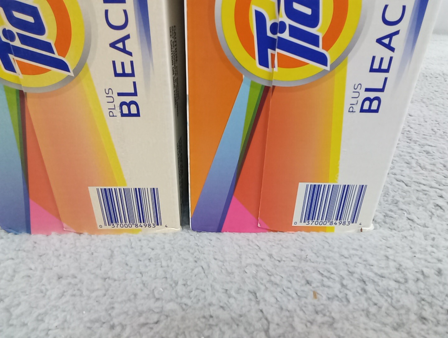 2x Tide Plus Bleach Acti-Lift Crystals Laundry Detergent Powder 95 oz