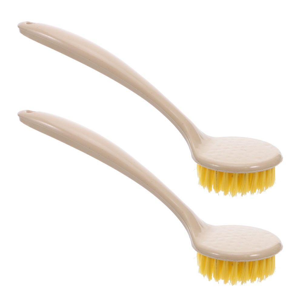 2 Pcs Cleaning Tools for Housekeeping Dishwashing Brush with Handle