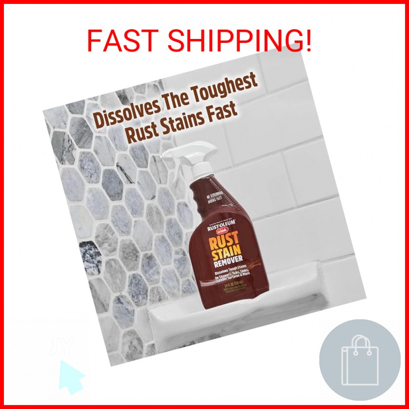 Rust-Oleum Whink Rust Stain Remover | Heavy-Duty Iron Stain Remover Foaming Spra