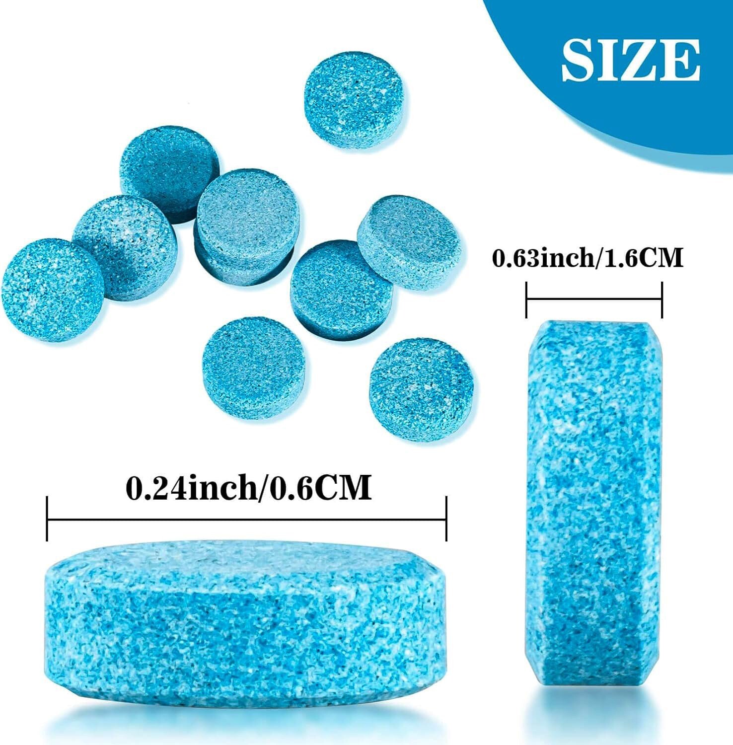 Sukh Car Windshield Washer Tablets – Washer Fluid Tablets Glass Cleaner Concentr