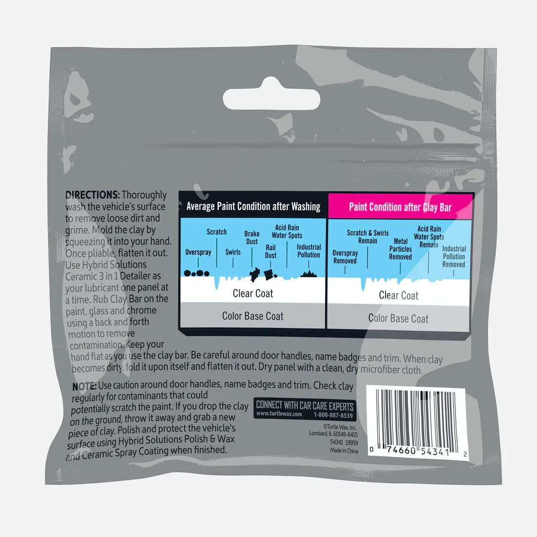 Hybrid Solutions Rapid-Decon™ Clay Bar, 100g