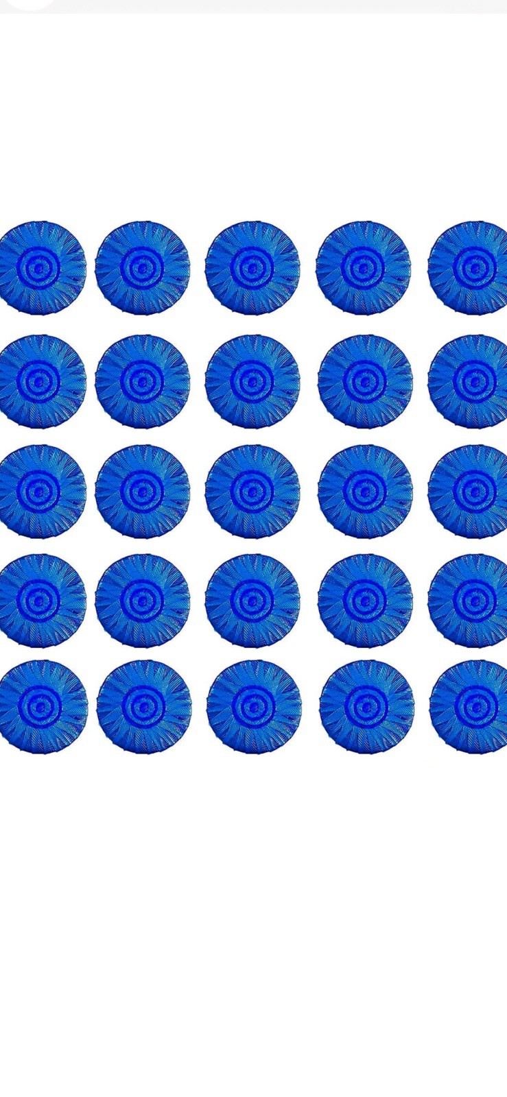 25 Automatic Bleach Toilet Bowl Cleaner Stain Remover Blue Tablet Better Quality