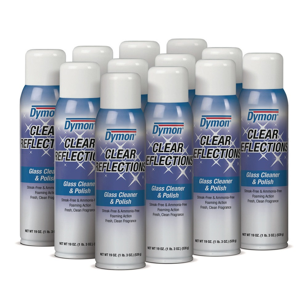 Dymon 38520 20 oz Spray Clear Reflections Mirror & Glass Cleaner (12/CT) New