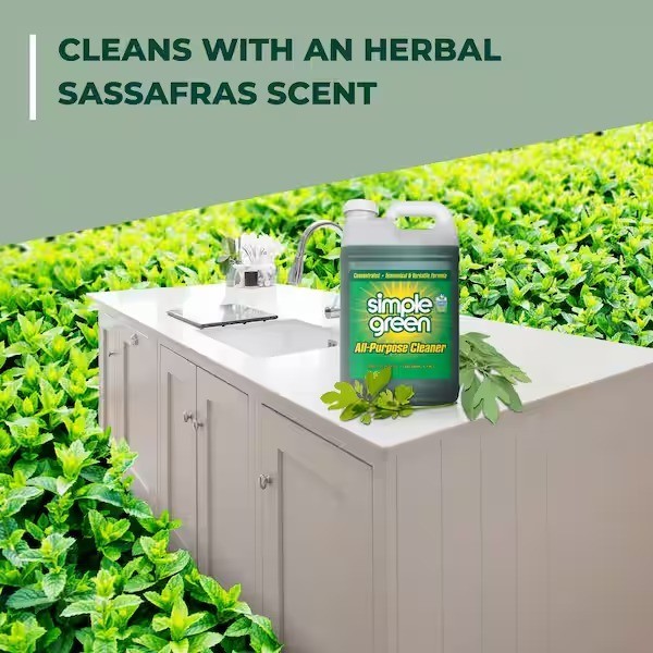 2 Pack Simple Green 2.5 Gal. All-Purpose Cleaner Concentrated Formula Sassafras
