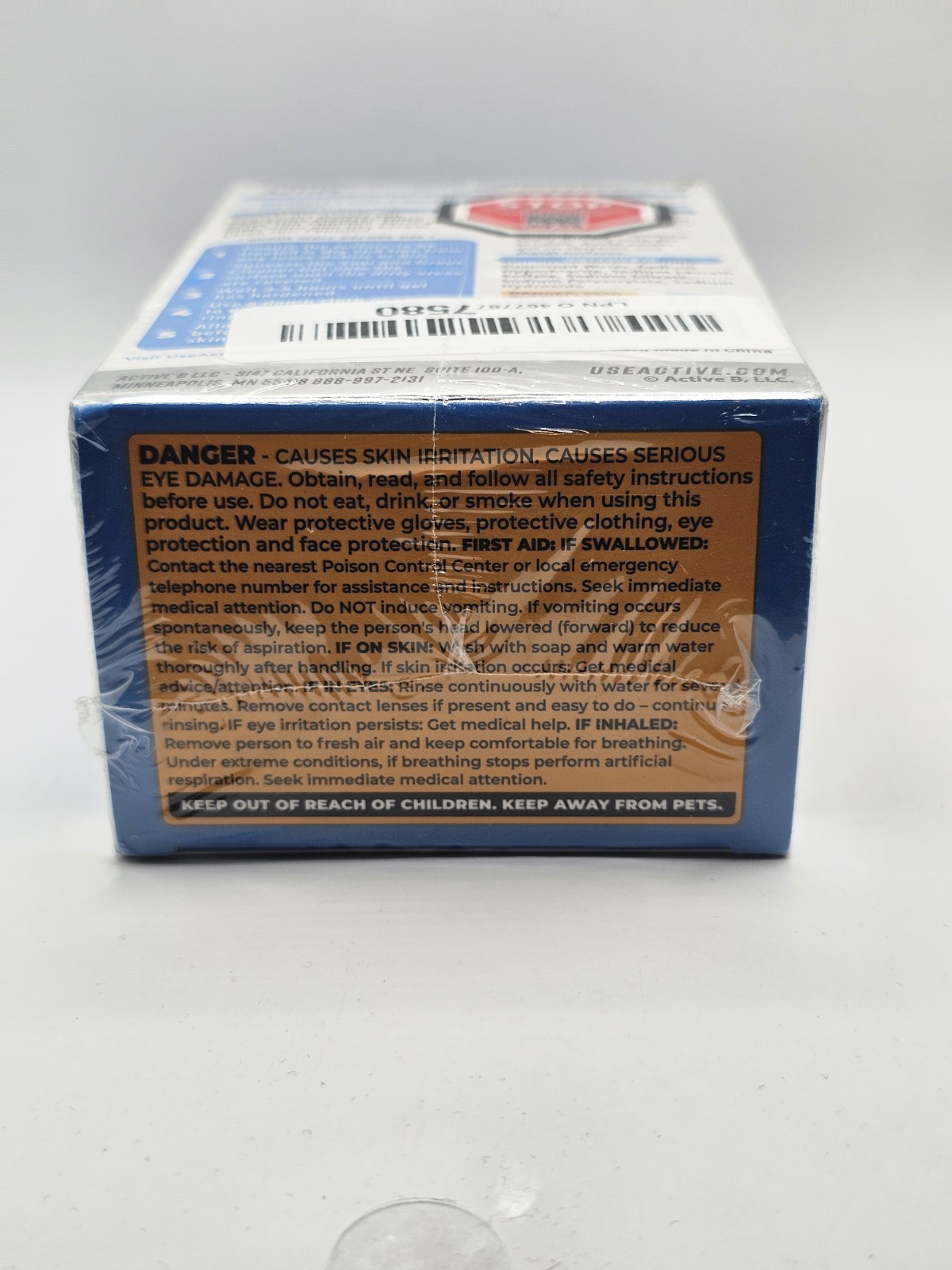 Active Mold Stain Remover Seal Grout Deep Clean 7oz