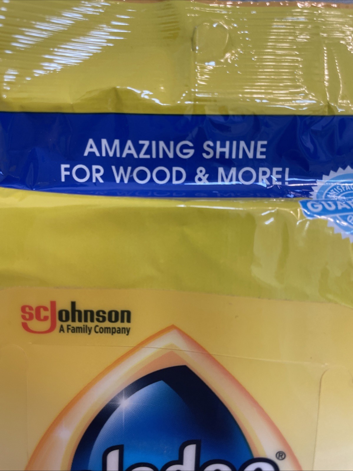 3X Pledge Beautify It Enhancing Wipes 24 ct Packs Lemon Scent For Wood And More.