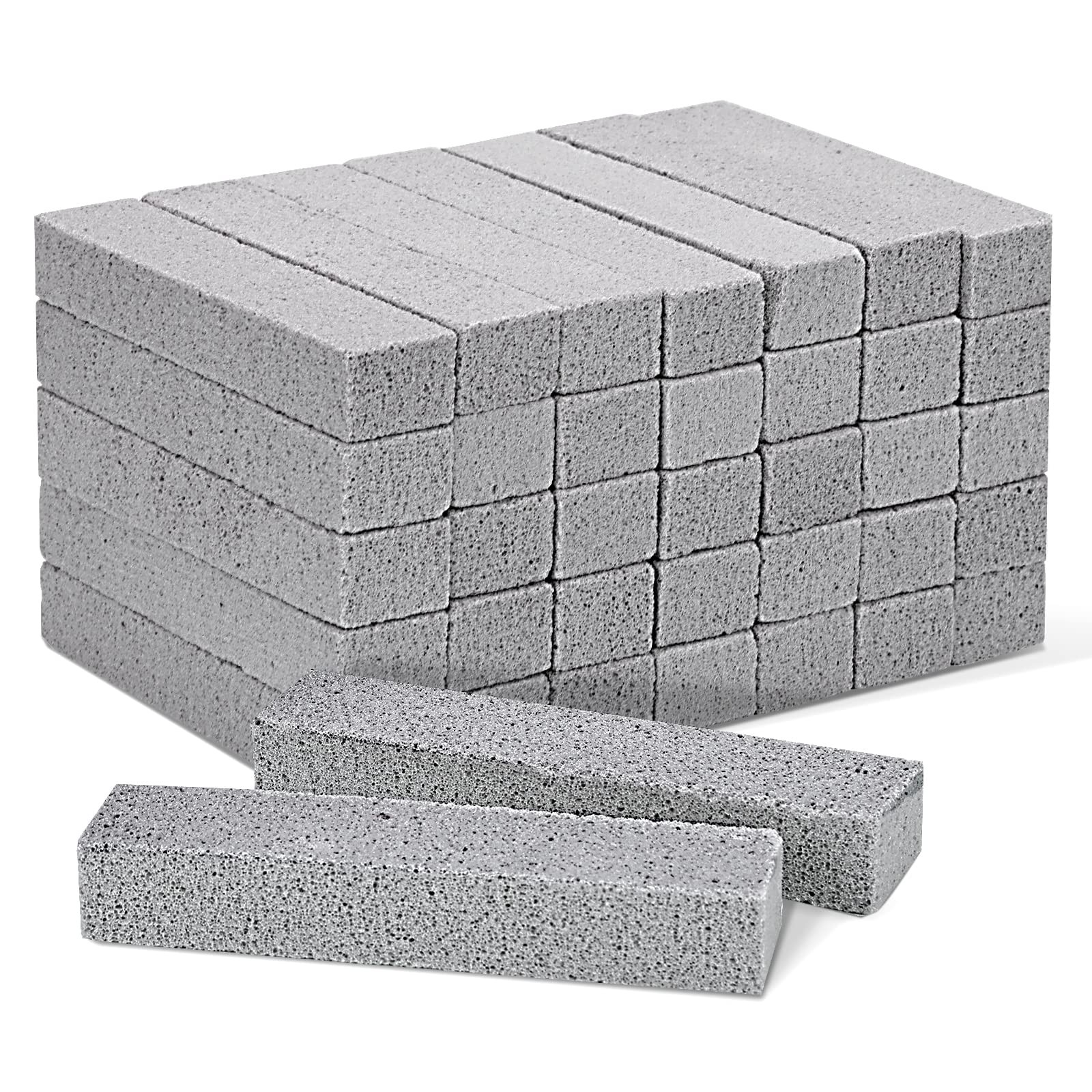 36 Pack Pumice Stones for Cleaning Bowl Stick,Pumice Scouring Pad Pumice Stic…