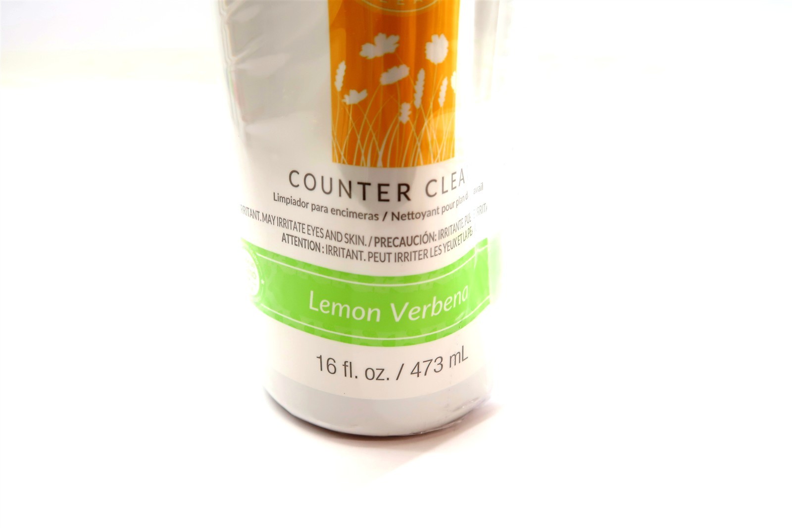 New SCENTSY COUNTER CLEAN in Lemon Verbena Scent Spray Bottle 16 Fl Oz 46357