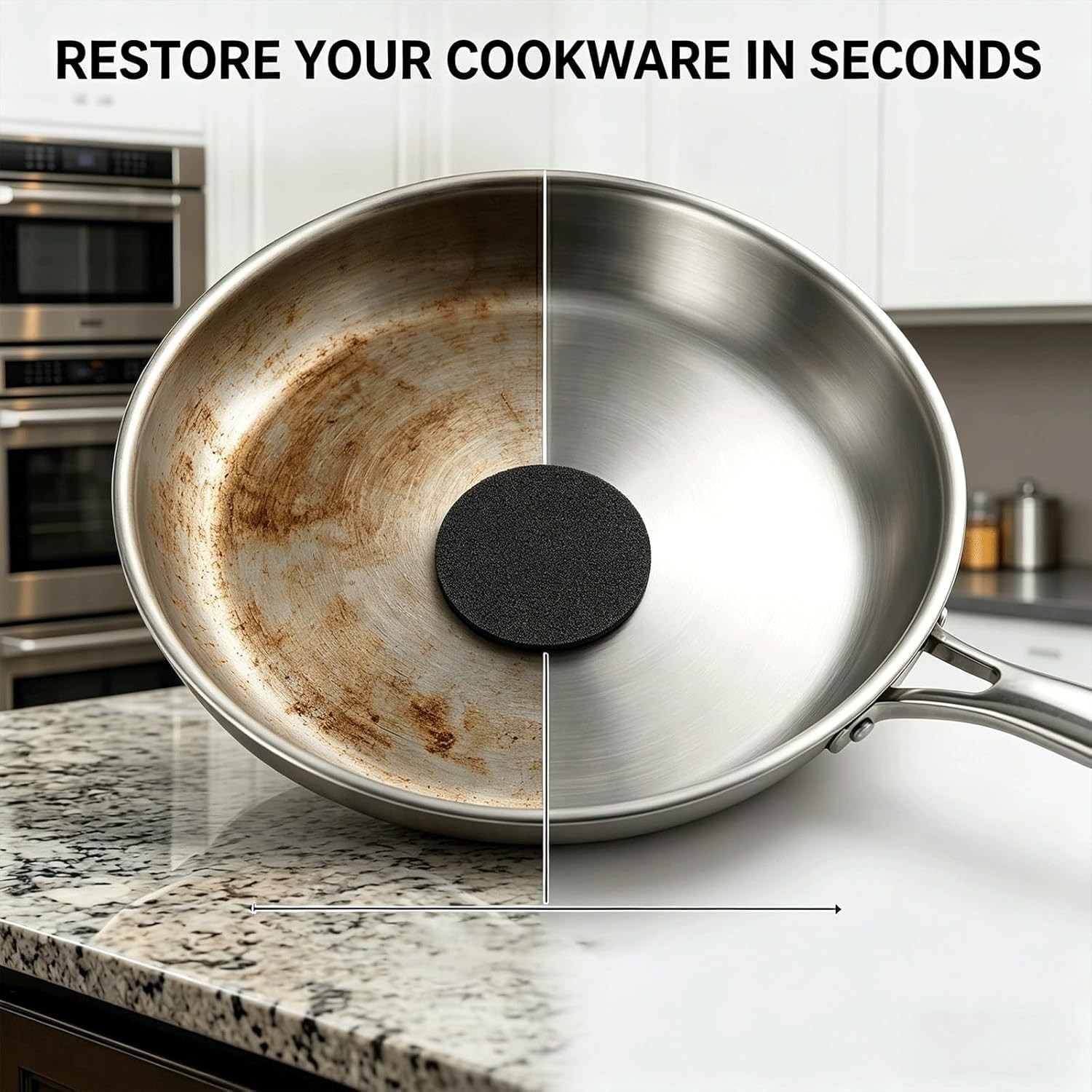 Korea Steel Sponge for Stainless Steel Pans Cookware