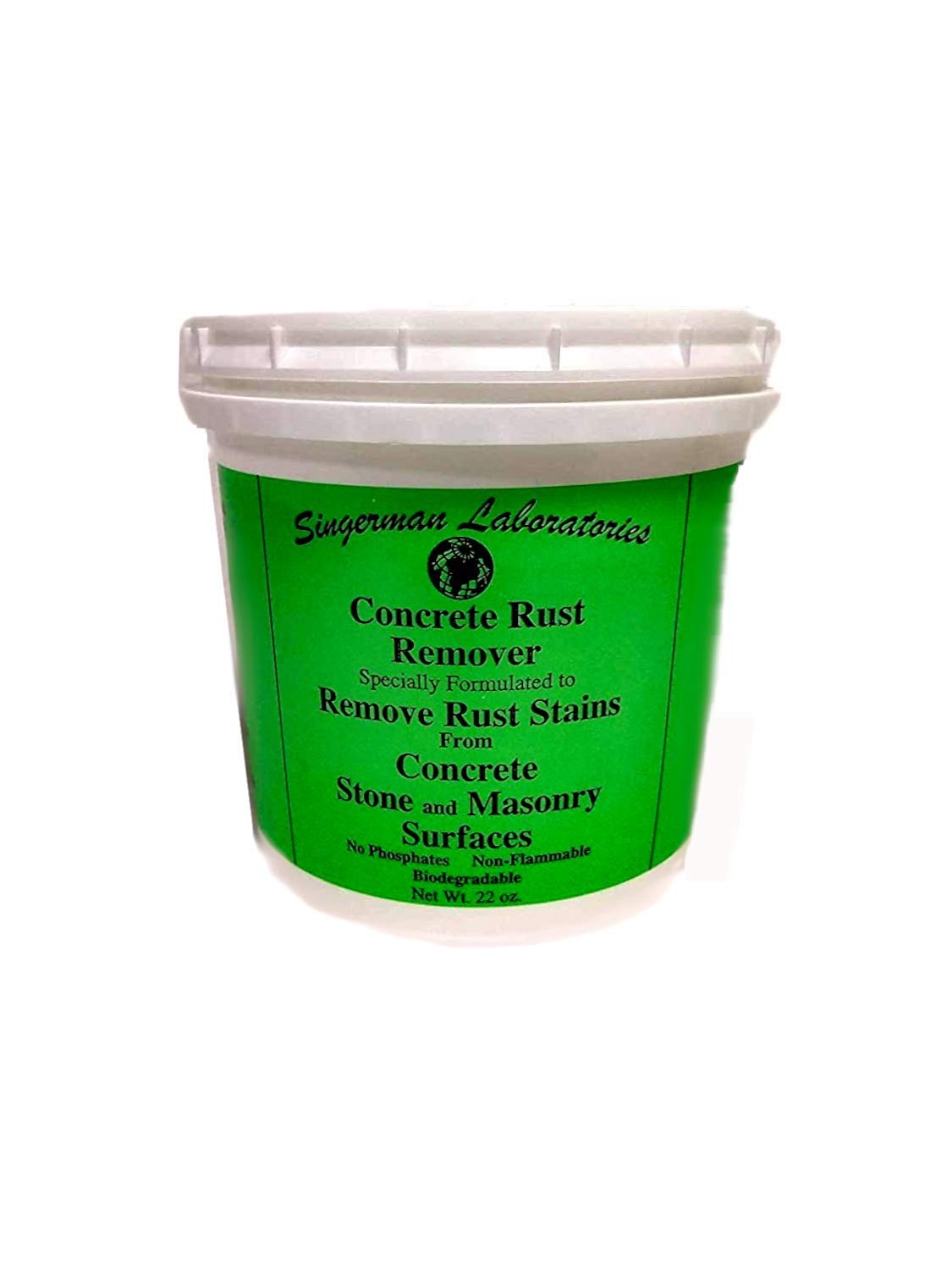 Rust Remover for Concrete – 22 oz Concentrate Makes One Gallon
