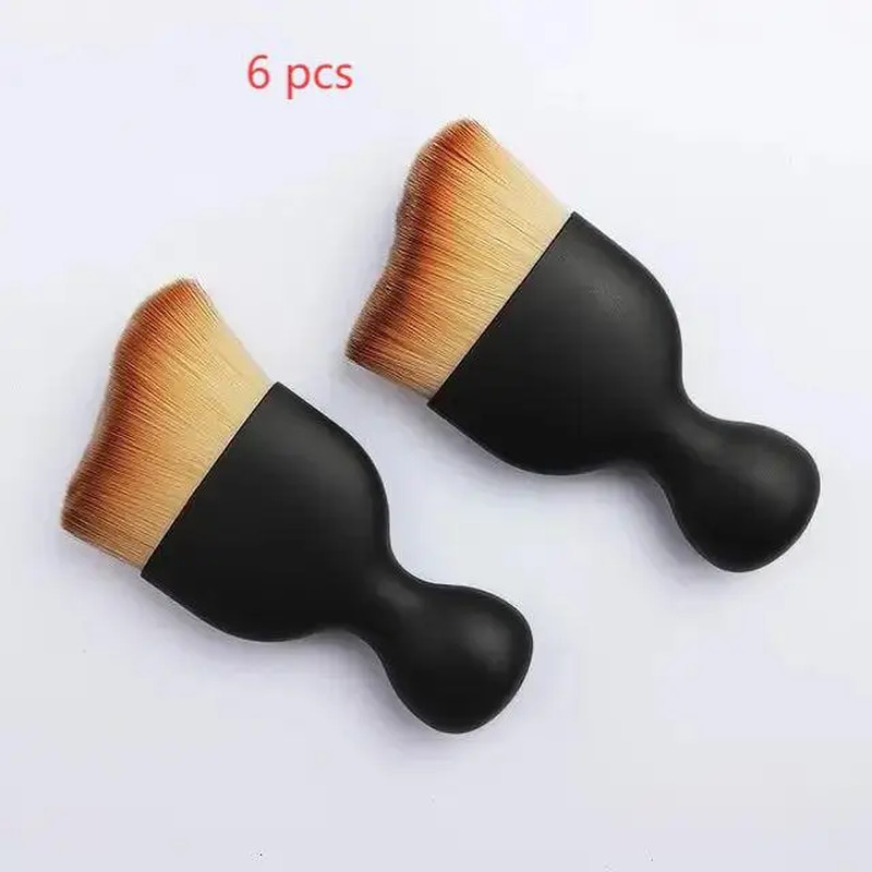 2 Pcs Car Interior Dust Sweeping Soft Brush Car Washing Tool Keyboard Gap Car Du
