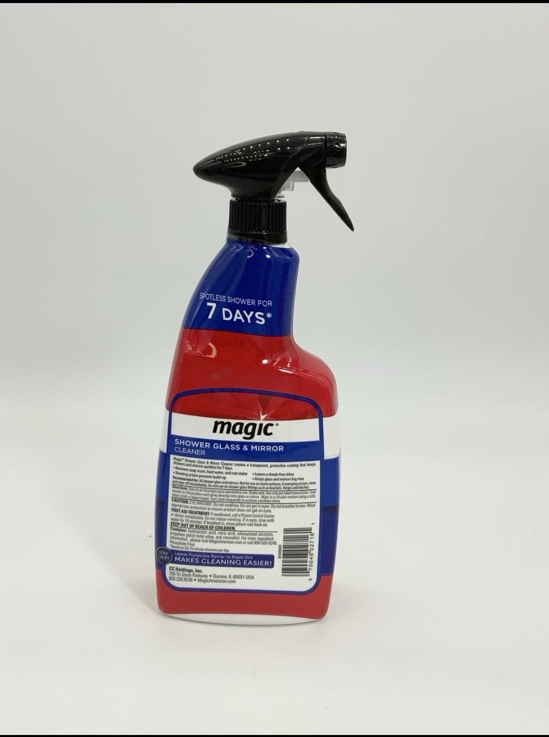 Magic Shower Glass & Mirror Glass Cleaning Spray Streak Free Shine – 2 Bottles!