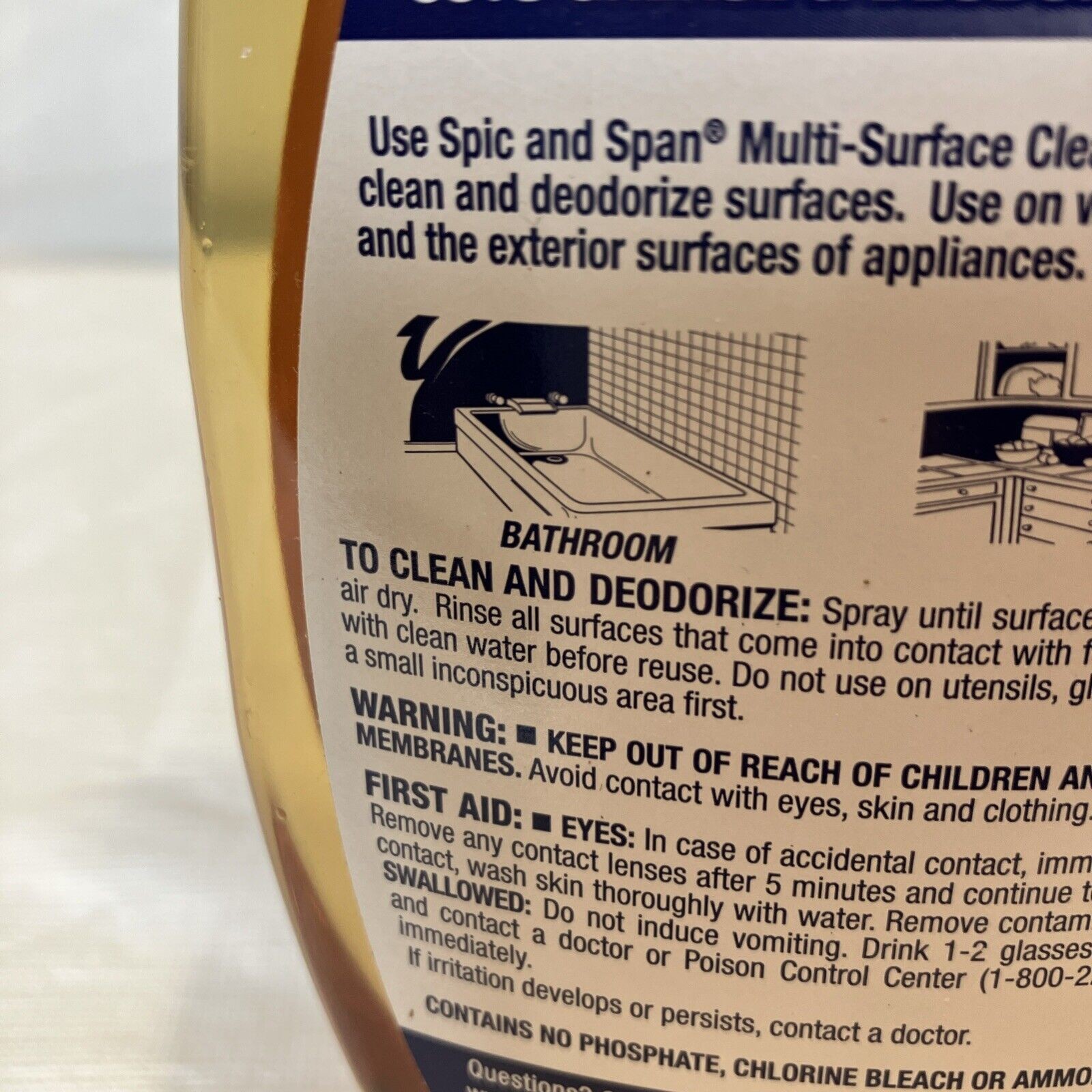 Spic And Span Pumpkin Spice Multi-surface Cleaner 22 Fl Oz RARE HTF