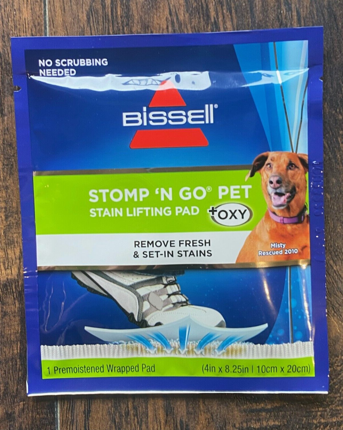 Bissell Stomp ‘N Go Pet Lifting Pads Oxy for Stain Removal on Carpet 5 PACK