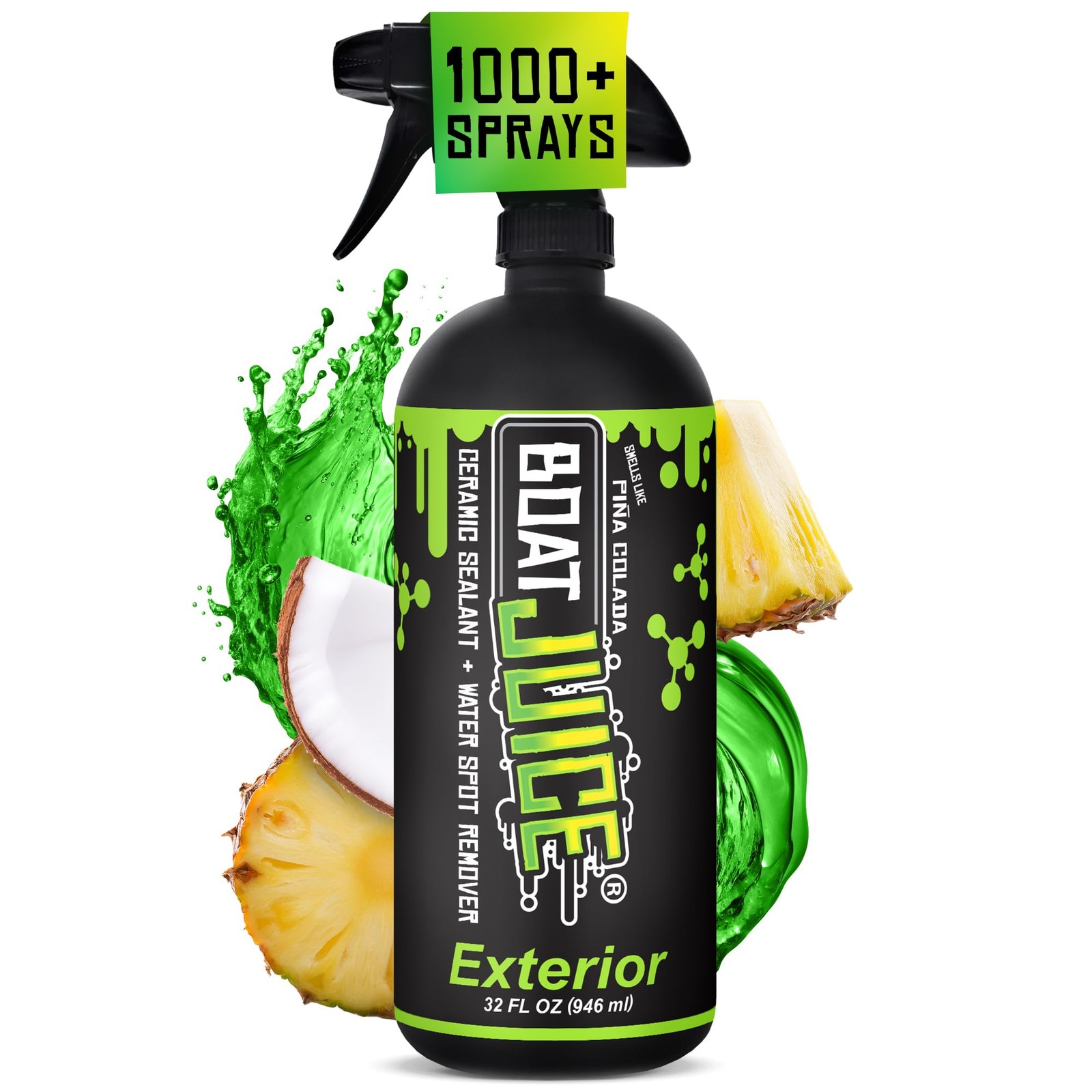 Boat Juice 2in1 Exterior Boat Cleaner & Protectant Spray | Water Spot Remover…