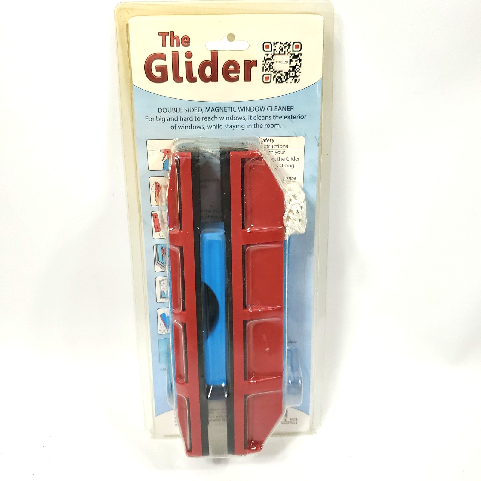 Tyroler Bright Tools: The Glider D2 Double Sided Magnetic Window Cleaner; Clean!