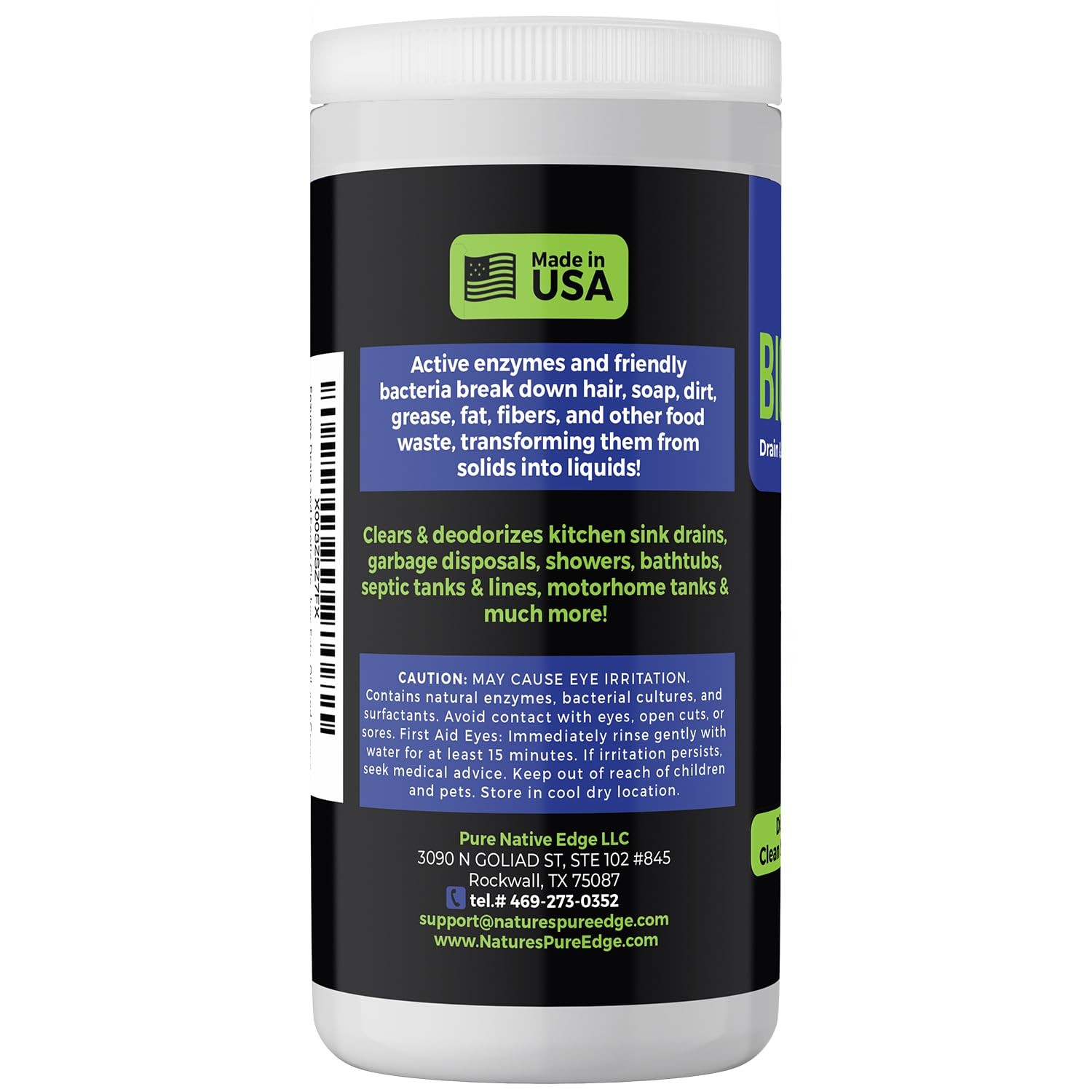 Enzyme Drain and Septic Cleaner and Friendly Bacteria Booster. Extra Large 2 …
