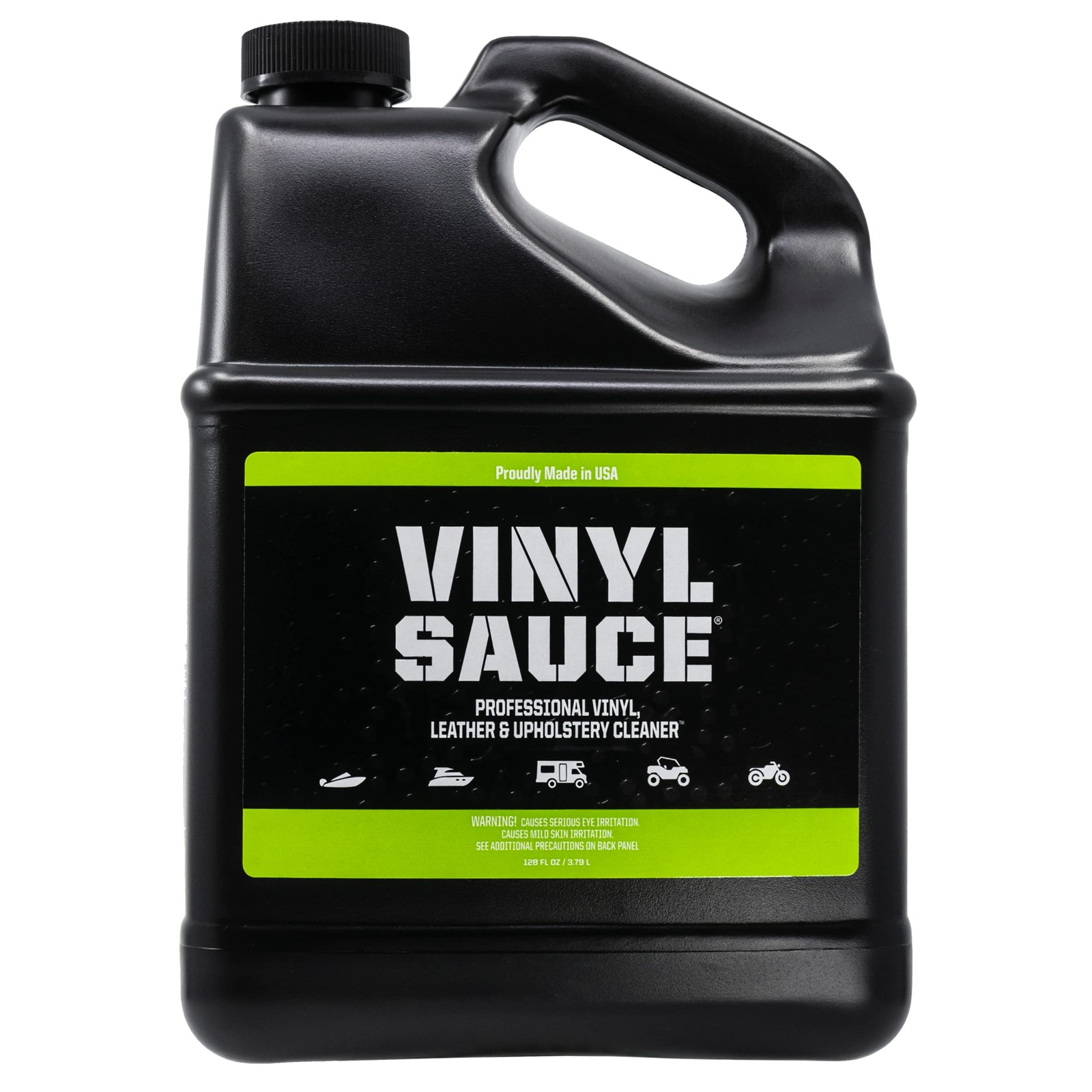 Vinyl Sauce Boat Seat and Upholstery Cleaning Spray, Removes Sunblock, OEM Ap…