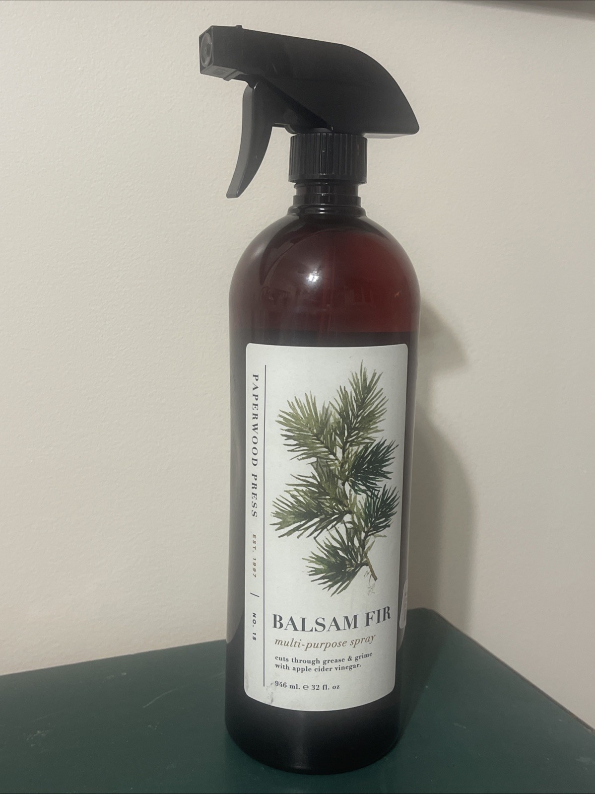 Home & Body Co BALSAM FIR Kitchen Refresher Cleaner Odor Deodorizer Paperwood