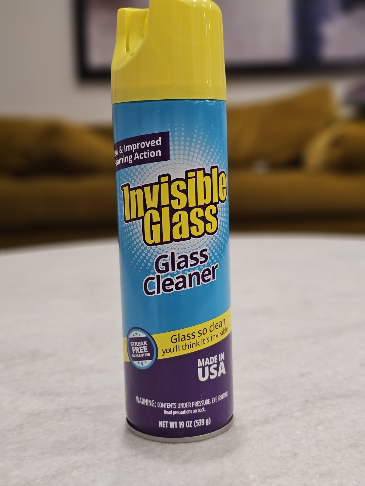 Stoner EZ Grip Invisible Glass Aerosol Spray Glass Cleaner 19 Oz.
