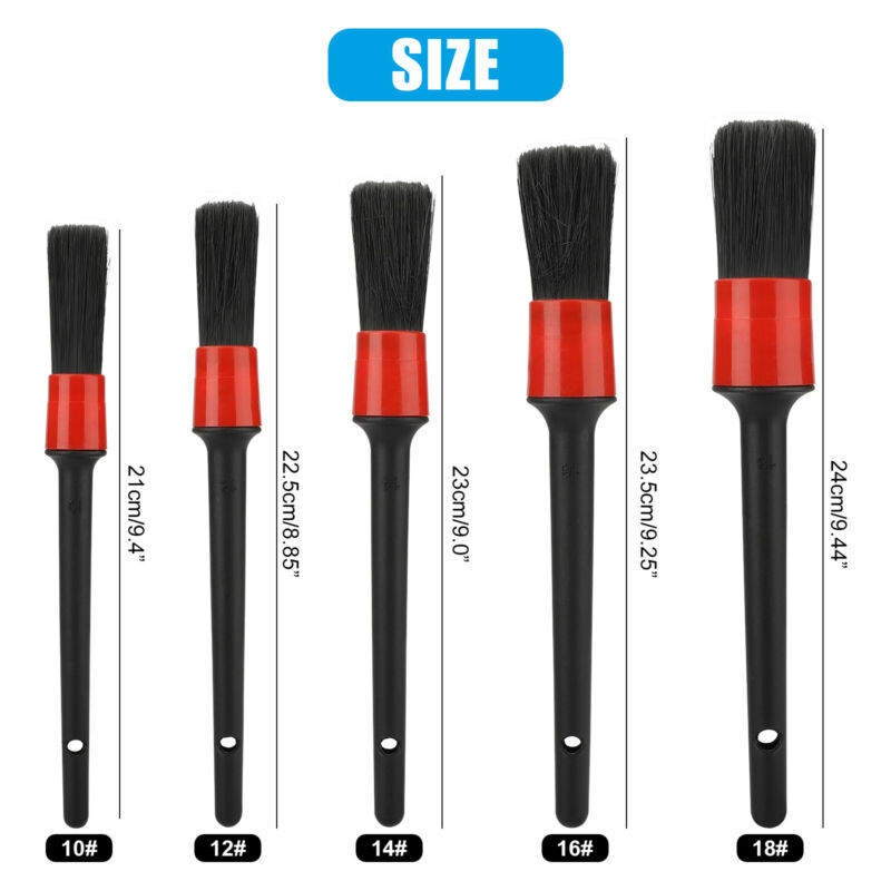 26Pcs Car Drill Wash Brush Auto Interior Wheel Home Detailing Clean Perfect Gift