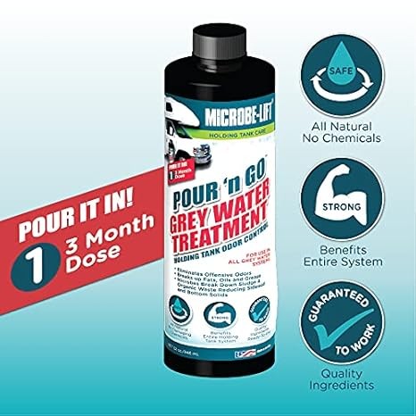 Grey Water Holding Tank Tr Style: Pour N Go Grey Water TreatmentSize: 32 Fl Oz