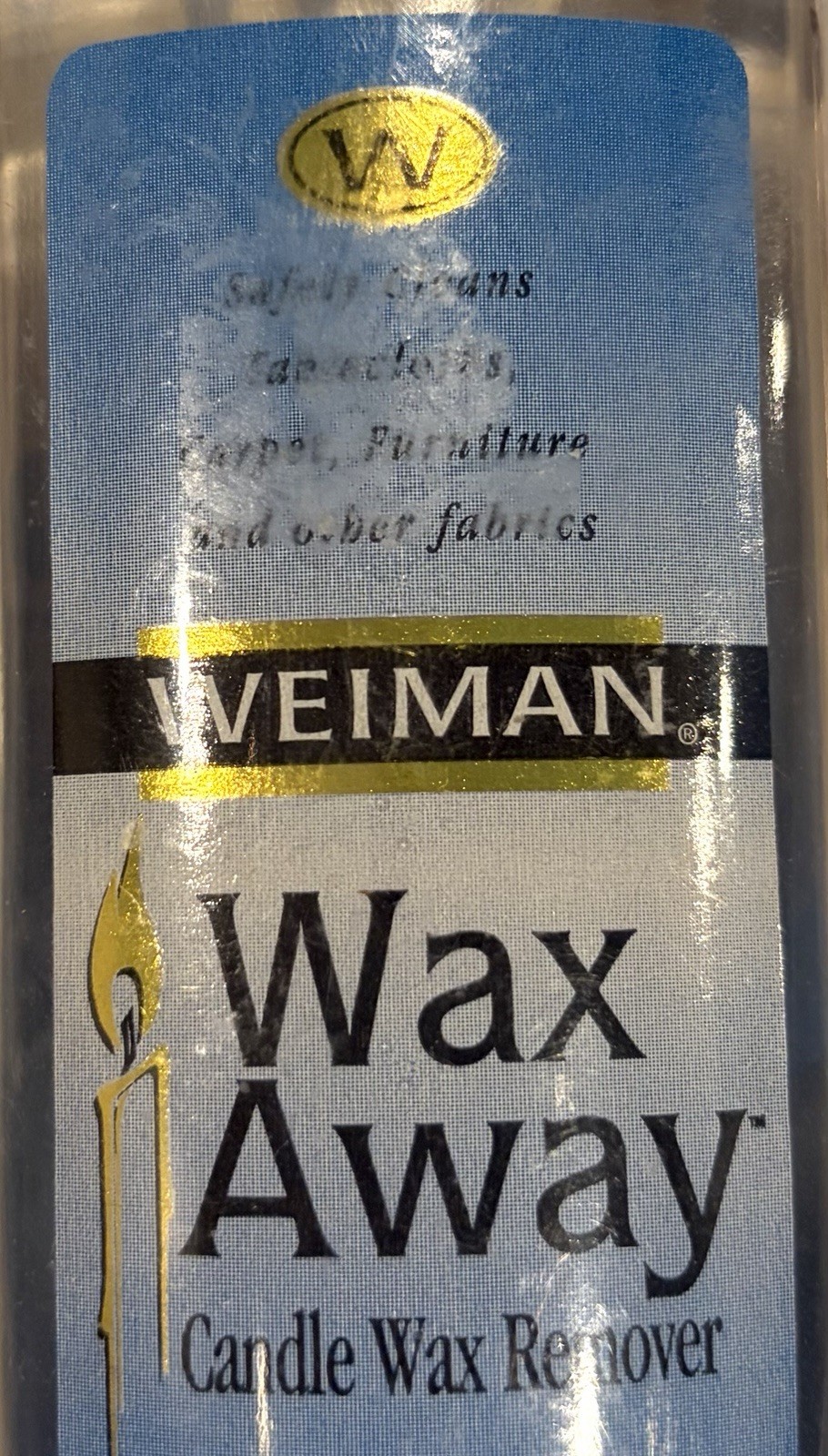 Weiman Wax Away Candle Wax Remover Set 4 Fl. Oz. NEW, Sealed