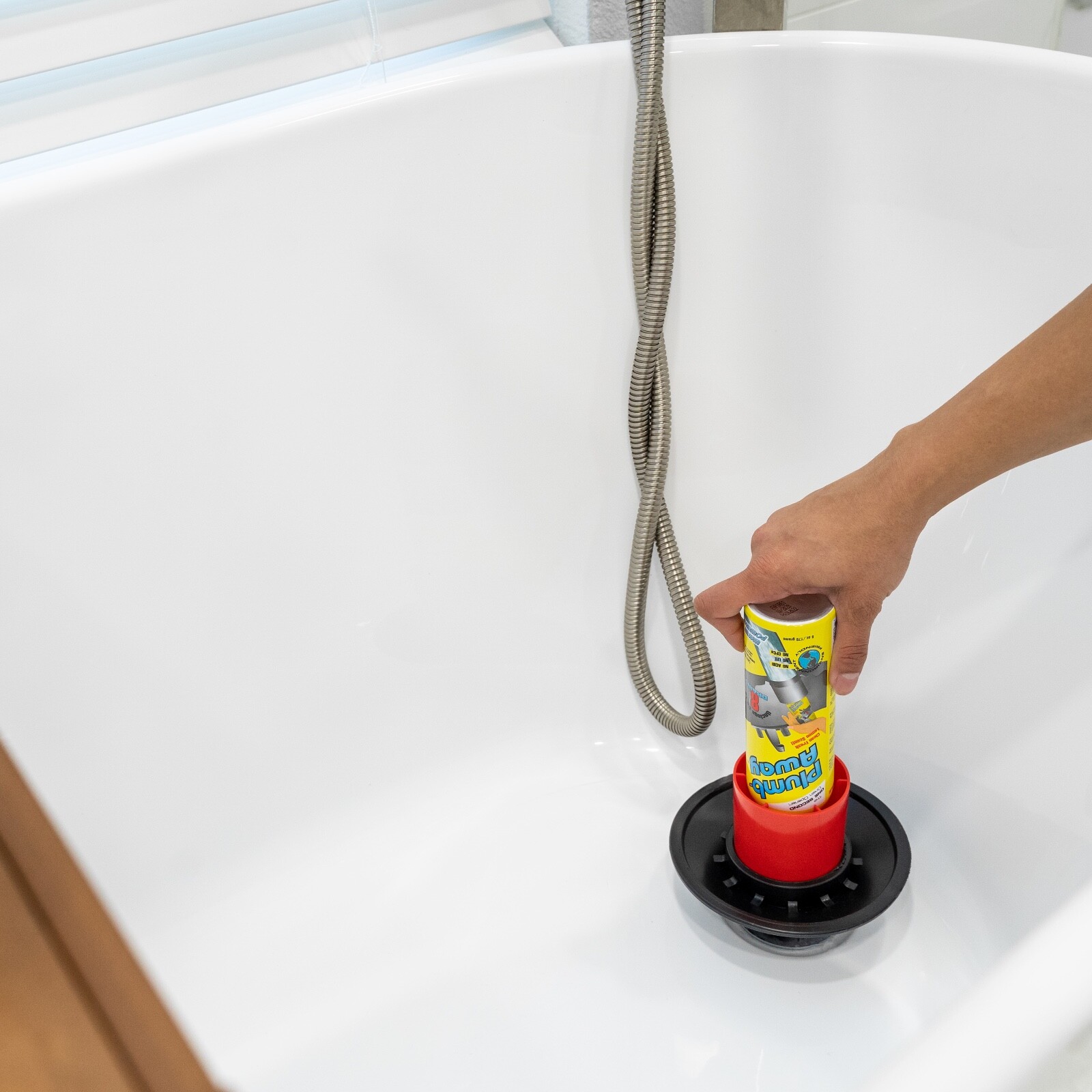 Plumb Away Instant Drain Opener-No Chemicals-Clog Remover & Cleaner- Starter Kit