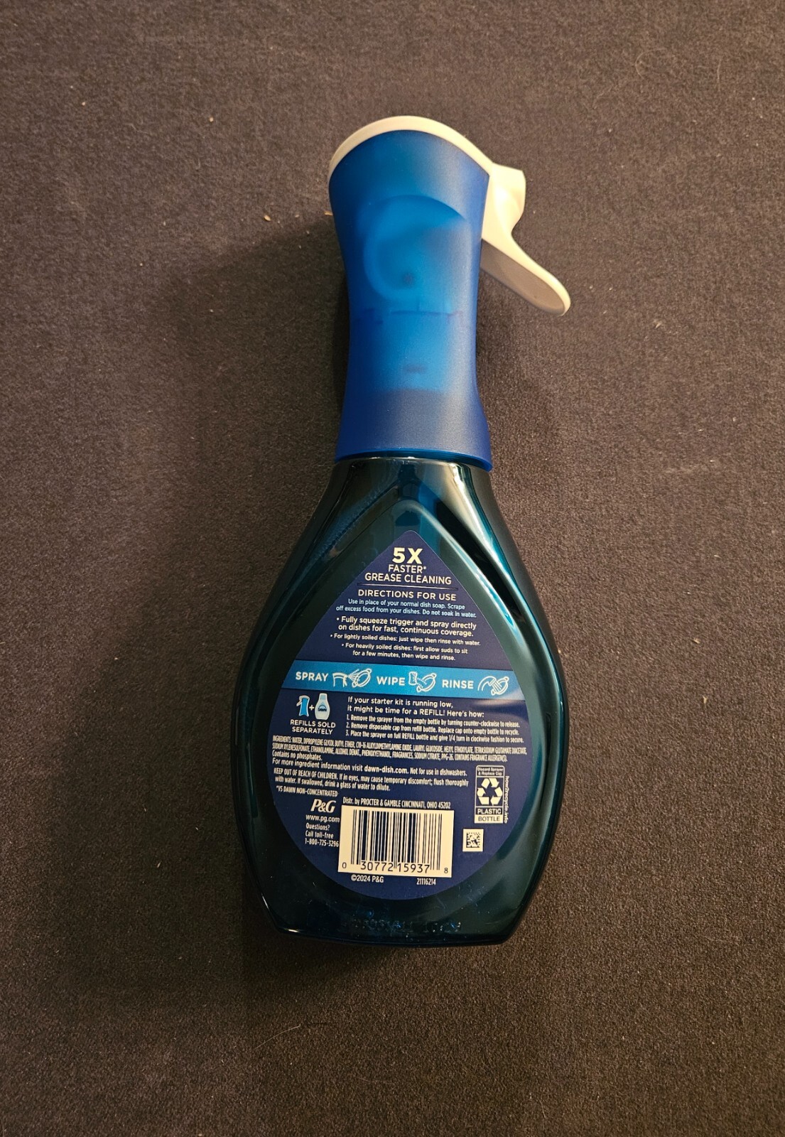 Limited Edition Dawn Powerwash Spray Dish Soap Pumpkin Spice 16 Fl Oz Platinum