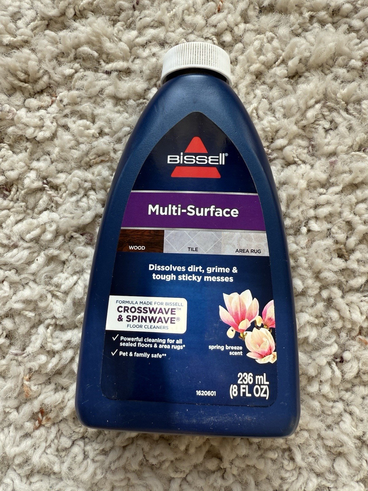 Bissell MultiSurface Floor Cleaning Formula For Crosswave And Spinwave (8 Oz)
