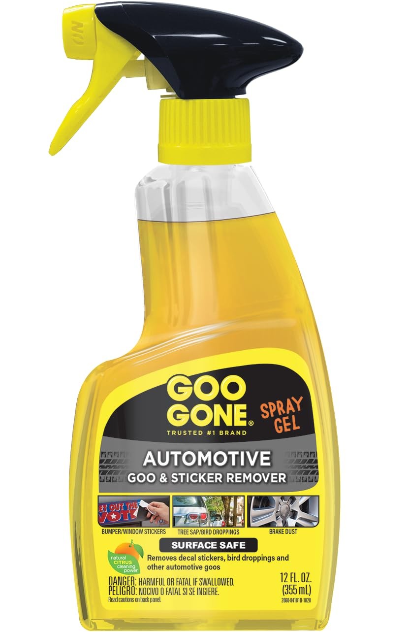 Automotive Cleaner for Interiors, Bodies, Rims, Bugs & Stickers, 12oz