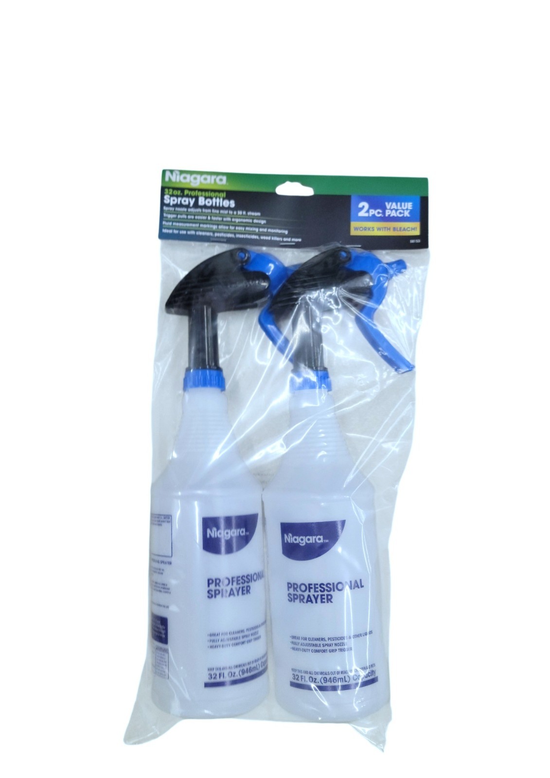 NIAGARA 32 oz. Professional Spray Bottles, 2-Pack
