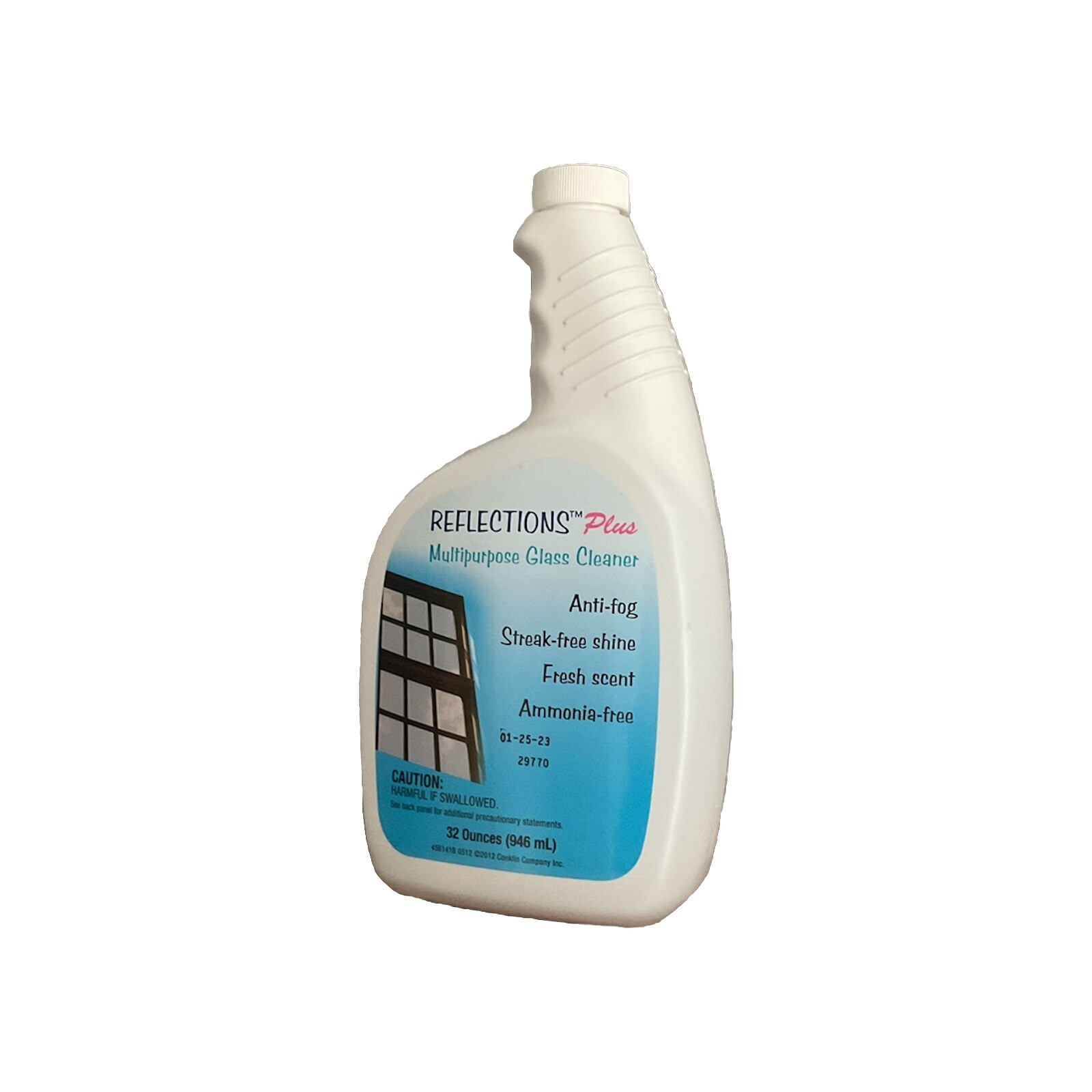 Reflections Plus Multipurpose Glass Cleaner, Anti-fog, Streak-free, Ammonia-free