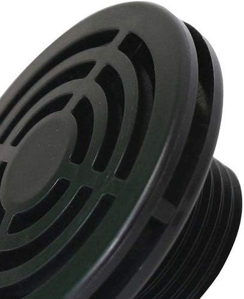 1.5 Inch MPT Threaded Low Profile ABS Strainer for Rain Barrels, Aquariums, Irri
