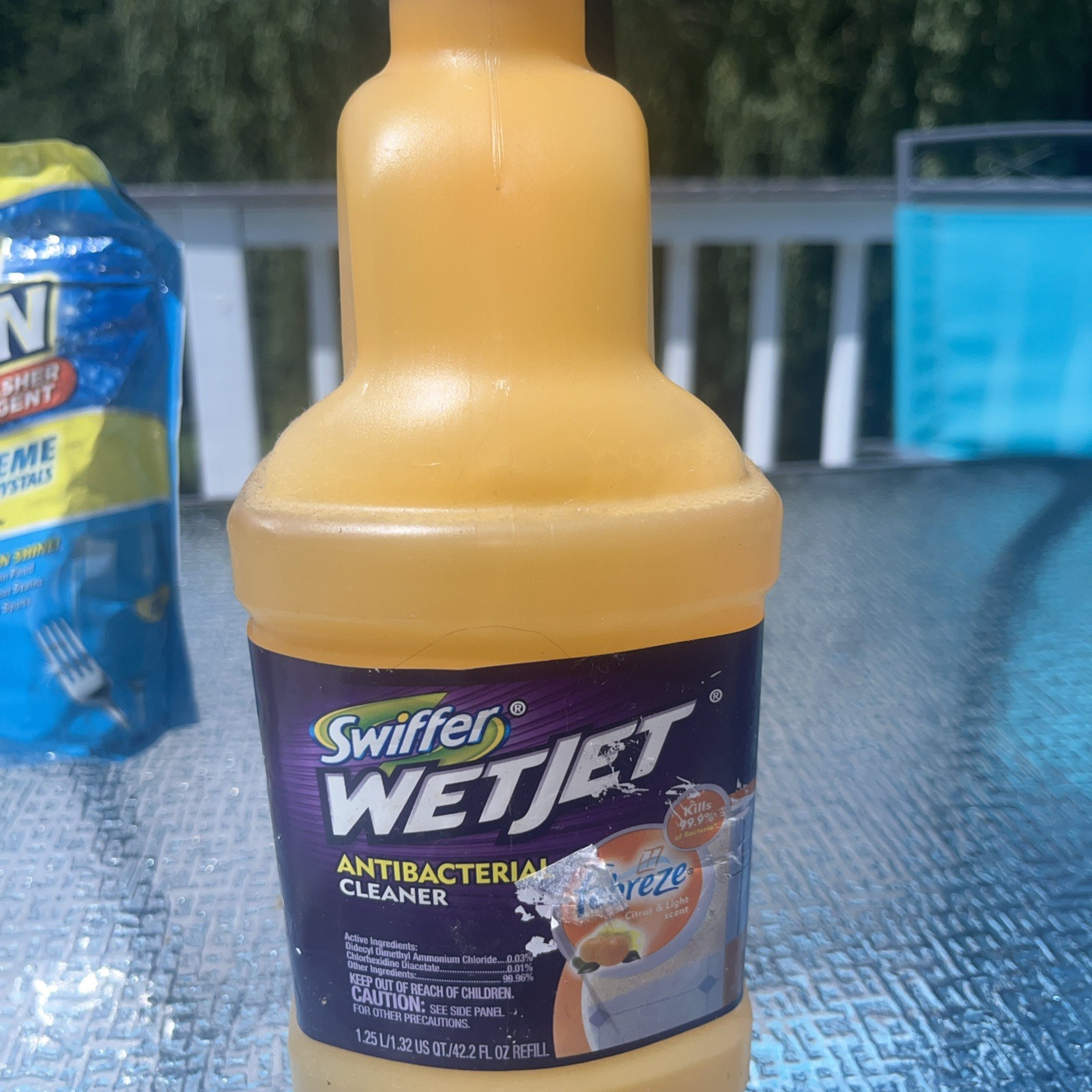 Swiffer Wet Jet Floor Refill Floor Cleaner Sweet Citrus & Zest 42.2 Fl Oz New