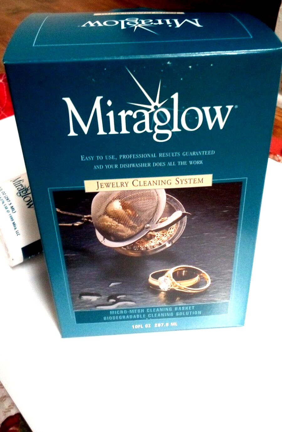 Jewelry Cleaner Liquid Restores Shine & Brilliance Gold Diamond Platinum Stones