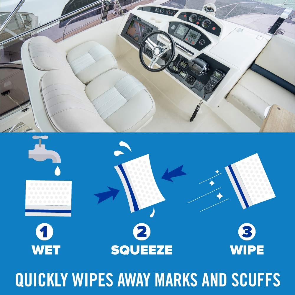 Boat Erasers 3-Pack by – Cleaning Sponge for Scuff Marks & Grime, Marine Acce…
