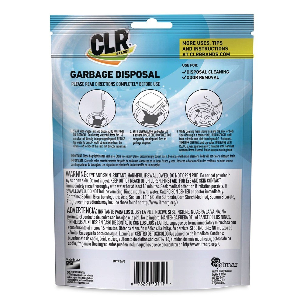 CLR PRO GDC-6 Fresh & Clean Garbage Disposal – Fresh Scent (6/CT) New