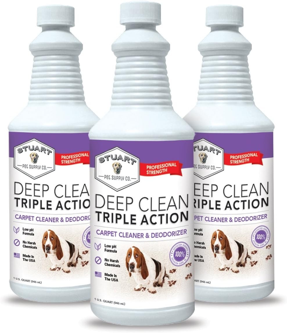 Stuart Pet Supply Co. Professional Strength Deep Clean (Gal.) 3X Carpet Cleaner