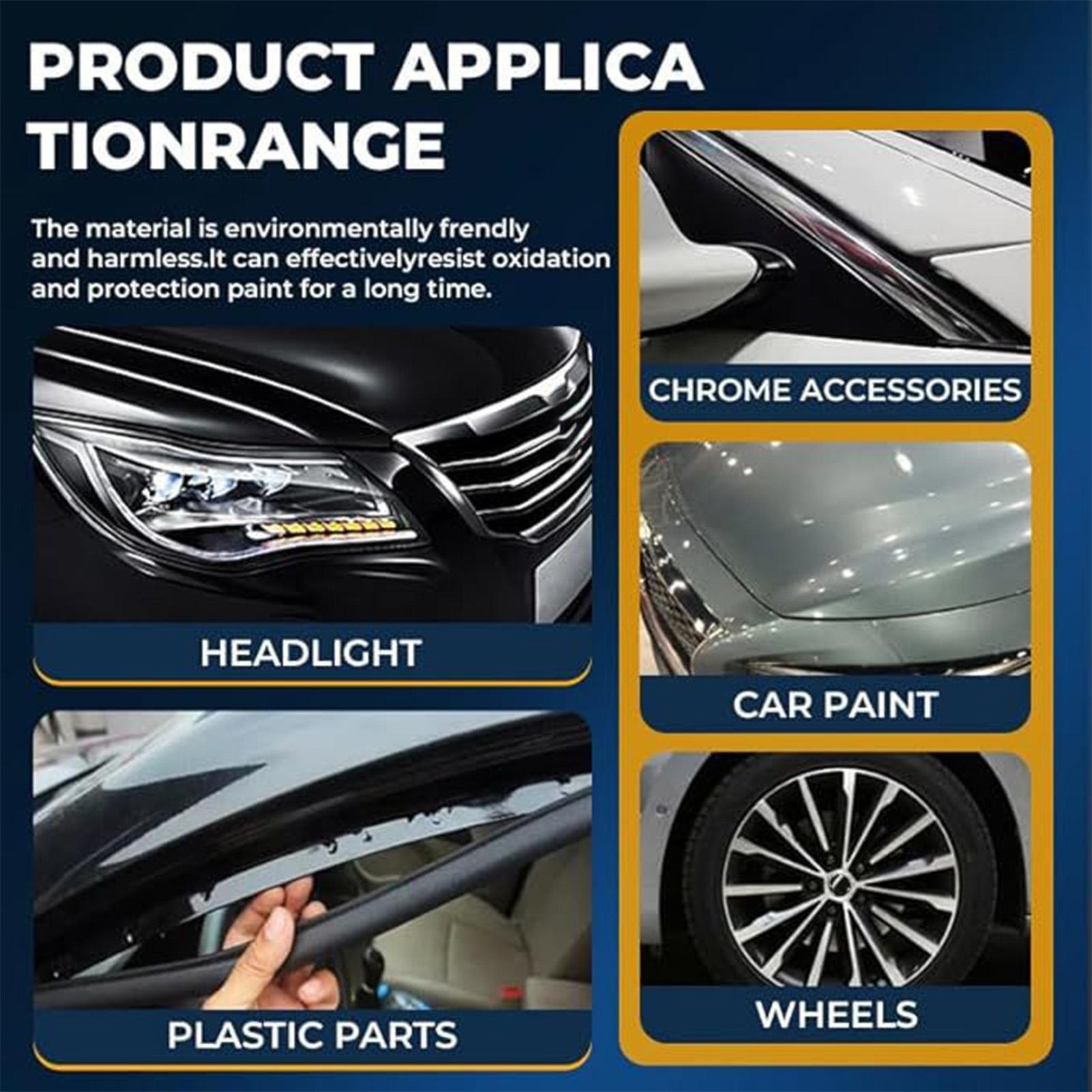 Car Coating Spray 300ml Ceramic Detailer Hydrophobic Glass UV Block Shine Agent