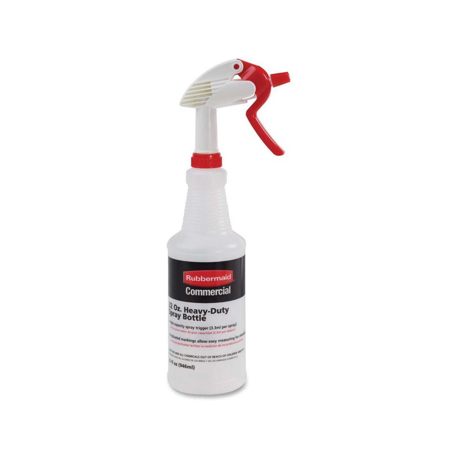 Rubbermaid Executive Series 32 oz. Spray Bottle with Trigger White (FG9C03060000