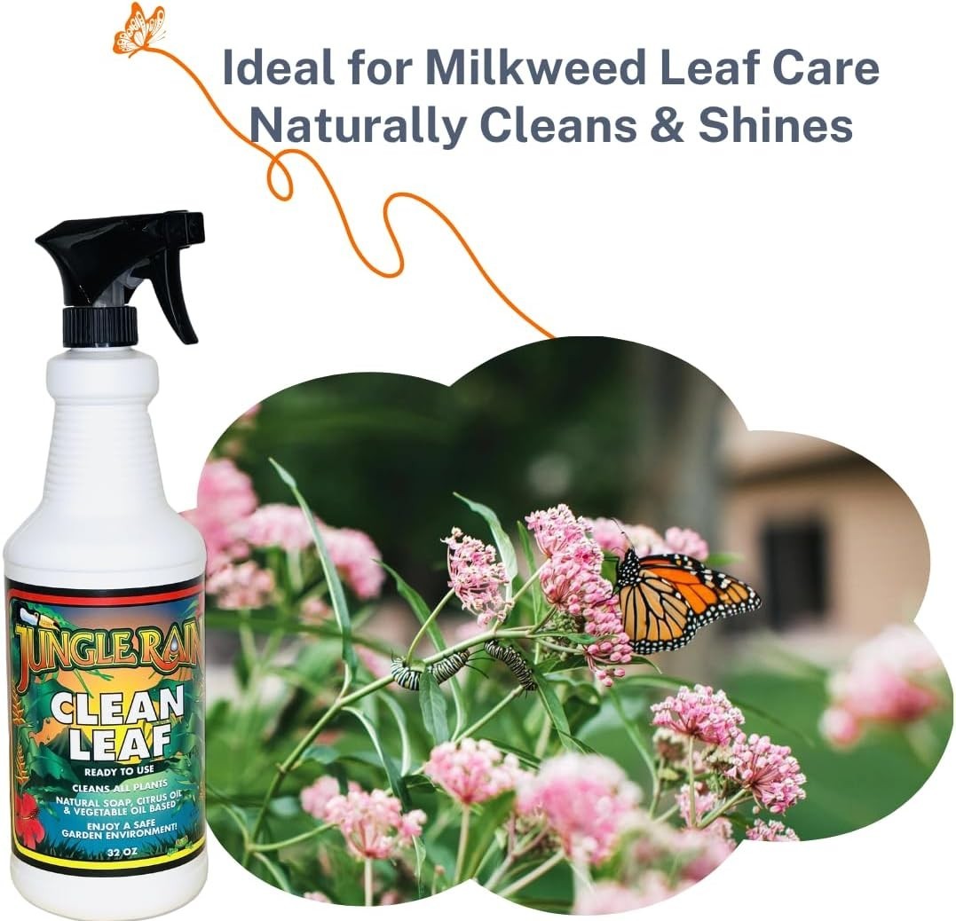 32oz Ready-to-Use Clean Leaf Spray – Enhances Shine & Cleans Leaves Naturally