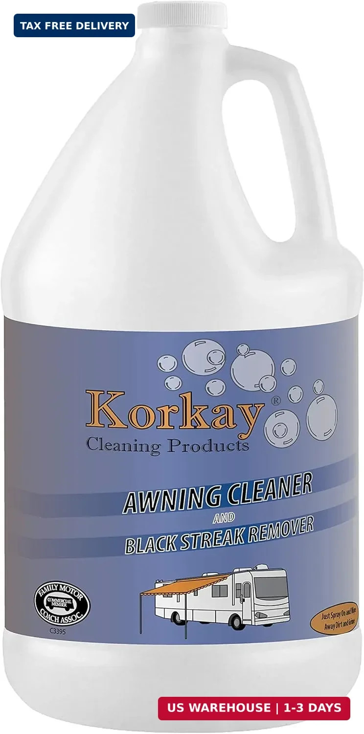 Awning Cleaner and Black Streak Remover 1 Gallon Bottle