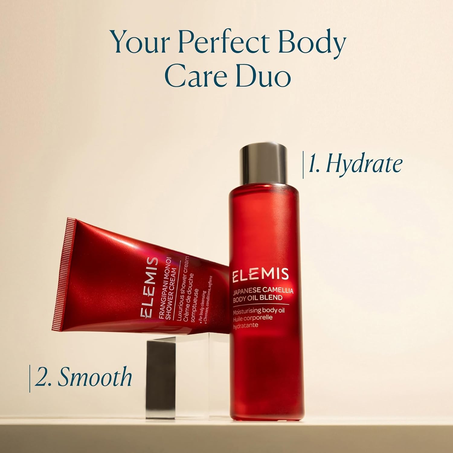 ELEMIS Japanese Camellia Body Oil Blend | Luxuriously Lightweight Body Oil Nou