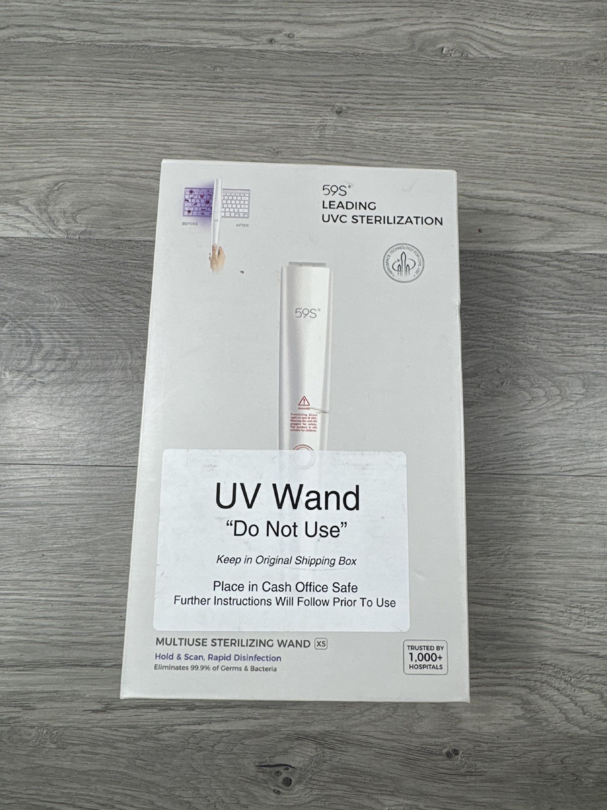 59-S UVC X5 LED Handheld Sterilized Sterilization for Travel and Hotel