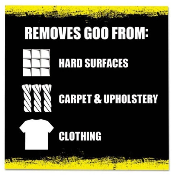 Goo Gone Spray Gel Cleaner, Citrus Scent, 12 oz Spray Bottle, 6/Carton