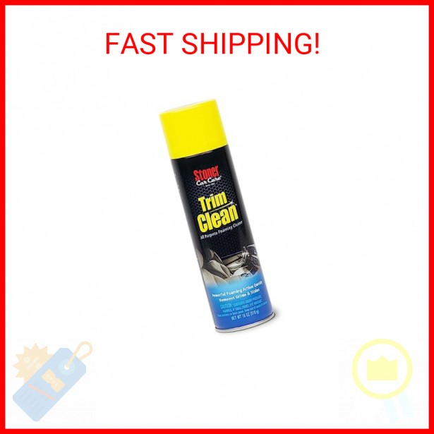 Stoner Car Care 91134 Trim Clean – All-Purpose Foaming Automotive Interior Clean