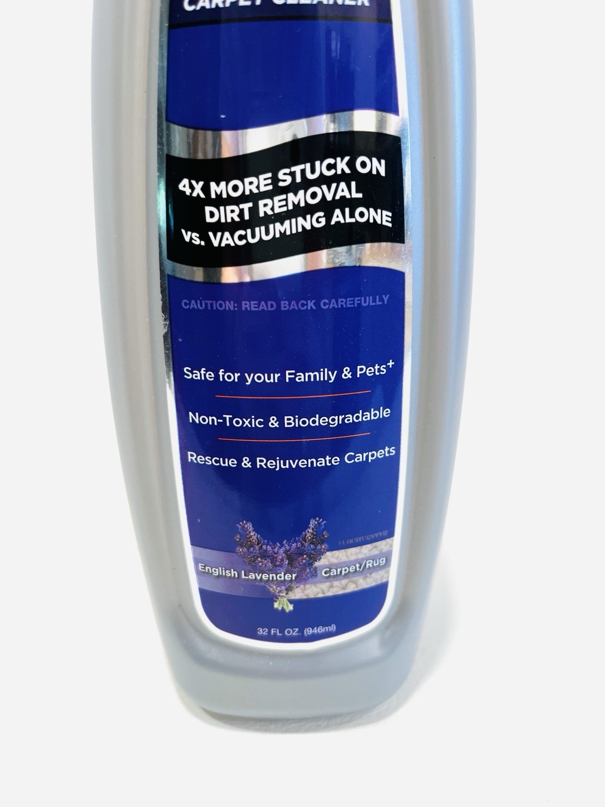 Shark Carpet Buddy No Rinse Carpet Cleaner English Lavender 32oz, Discontinued