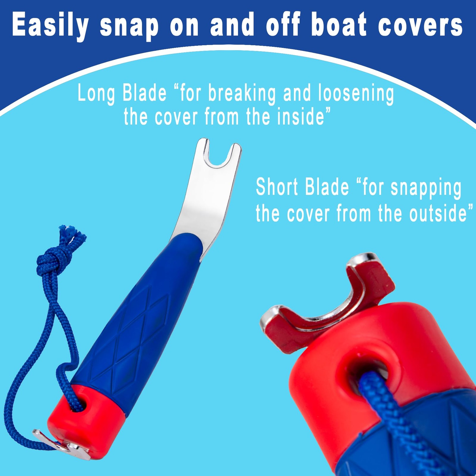 FullMayPro TopSnapper Boat Canvas & Cover Snap Release Tool. Prevents Tears